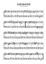 Téléchargez l'arrangement pour piano de la partition de christoph-graupner-sarabande en PDF